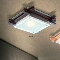 Lampes Vintages & Rétros-Luminaires Globo Lighting Plafonnier Globo EDISON Blanc, 1 lumière