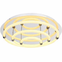 Luminaires Globo Lighting Plafonnier Globo EPI LED Blanc, 1 lumière* Éclairage Led