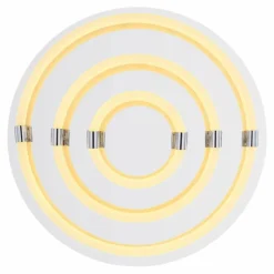 Luminaires Globo Lighting Plafonnier Globo EPI LED Blanc, 1 lumière* Éclairage Led