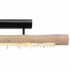 Luminaires Globo Lighting Plafonnier Globo FELICITAS LED Noir, 1 lumière