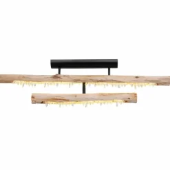 Luminaires Globo Lighting Plafonnier Globo FELICITAS LED Noir, 1 lumière