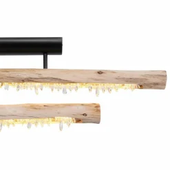 Luminaires Globo Lighting Plafonnier Globo FELICITAS LED Noir, 1 lumière