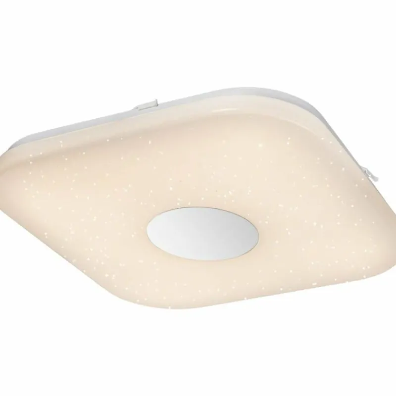 Luminaires Globo Lighting Plafonnier Globo FELION LED Blanc, 1 lumière, Télécommandes