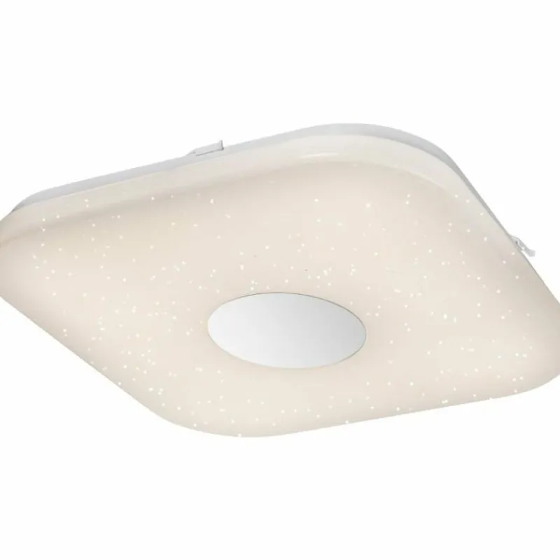 Luminaires Globo Lighting Plafonnier Globo FELION LED Blanc, 1 lumière, Télécommandes