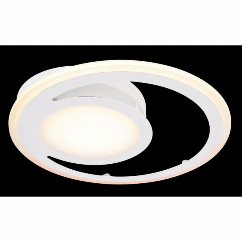 Luminaires Globo Lighting Plafonnier Globo FENNA LED Blanc, 1 lumière* Éclairage Led