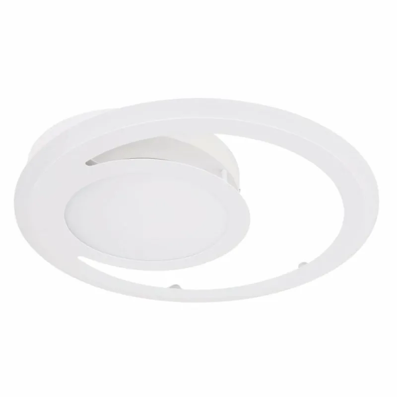 Luminaires Globo Lighting Plafonnier Globo FENNA LED Blanc, 1 lumière* Éclairage Led