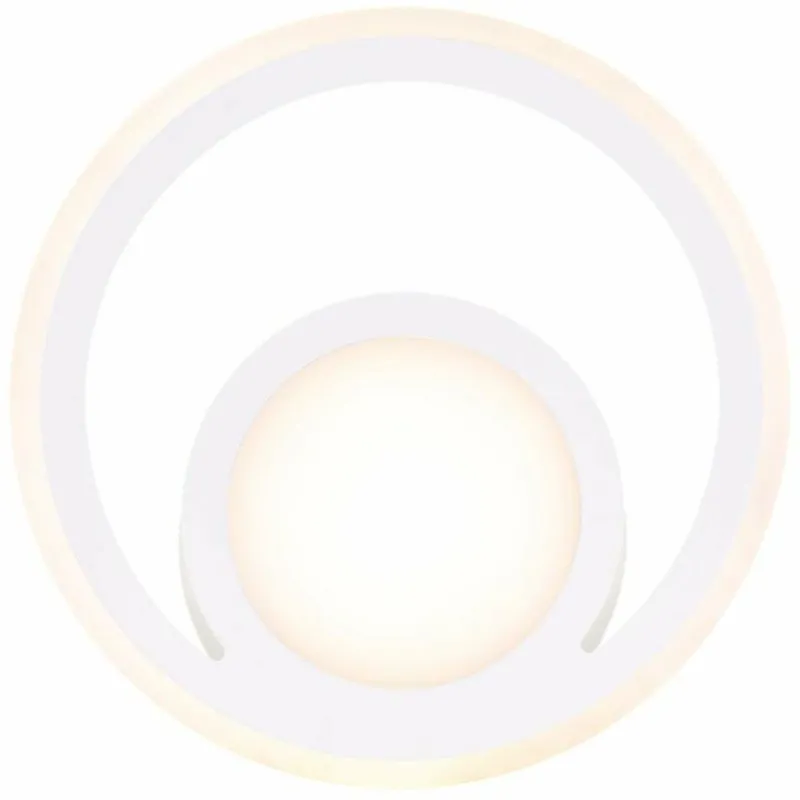 Luminaires Globo Lighting Plafonnier Globo FENNA LED Blanc, 1 lumière* Éclairage Led