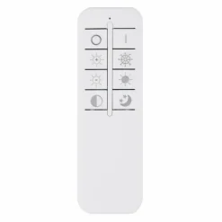 Luminaires Globo Lighting Plafonnier Globo FLAVETTO LED Blanc, 1 lumière, Télécommandes