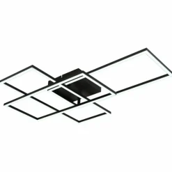 Luminaires Globo Lighting Plafonnier Globo GABRIEL LED Noir, 1 lumière