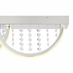 Luminaires Globo Lighting Plafonnier Globo GERT LED Blanc, 1 lumière, Changeur de couleurs