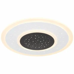 Luminaires Globo Lighting Plafonnier Globo GISELL LED Blanc, 1 lumière, Télécommandes* Éclairage Led