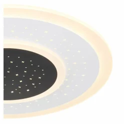 Luminaires Globo Lighting Plafonnier Globo GISELL LED Blanc, 1 lumière, Télécommandes* Éclairage Led