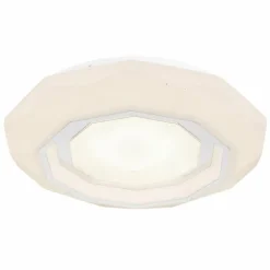 Luminaires Globo Lighting Plafonnier Globo HOKKI LED Blanc, 1 lumière, Télécommandes* Éclairage Led