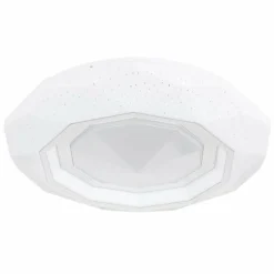 Luminaires Globo Lighting Plafonnier Globo HOKKI LED Blanc, 1 lumière, Télécommandes* Éclairage Led