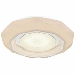 Luminaires Globo Lighting Plafonnier Globo HOKKI LED Blanc, 1 lumière, Télécommandes* Éclairage Led