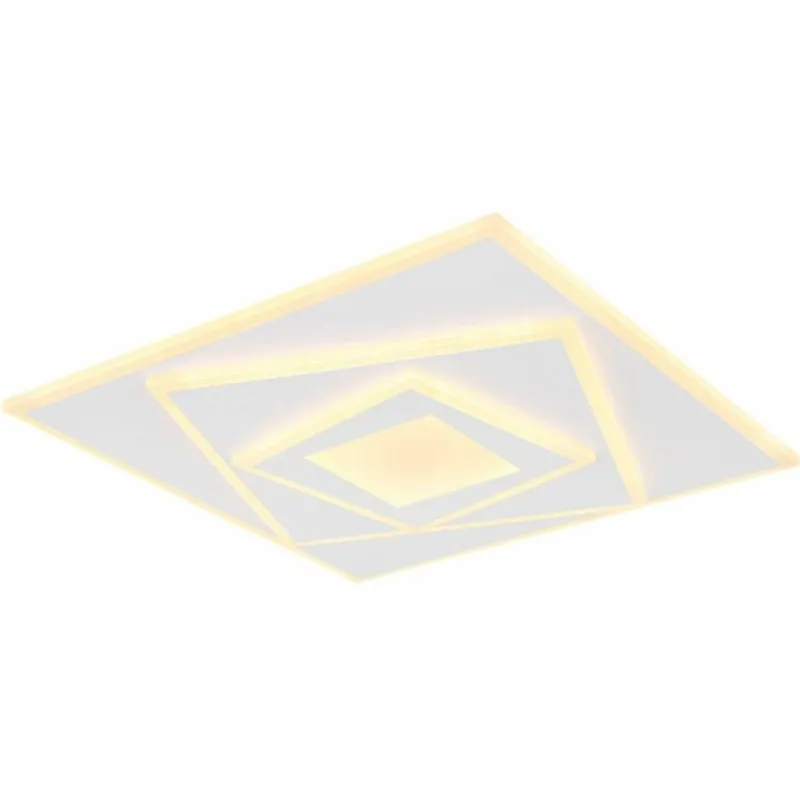 Luminaires Globo Lighting Plafonnier Globo HORNI LED Blanc, 1 lumière* Éclairage Led