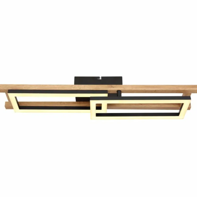 Luminaires Globo Lighting Plafonnier Globo ILLA LED Noir, 1 lumière* Éclairage Led