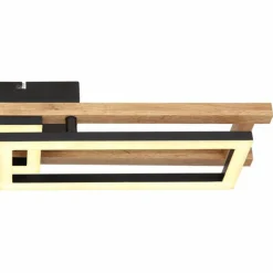 Luminaires Globo Lighting Plafonnier Globo ILLA LED Noir, 1 lumière* Éclairage Led