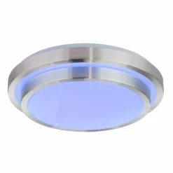 Luminaires Globo Lighting Plafonnier Globo INA Blanc, 2 lumières, Télécommandes, Changeur de couleurs