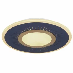 Luminaires Globo Lighting Plafonnier Globo INGOMAR LED Bleu, Blanc, 1 lumière, Télécommandes* Éclairage Led