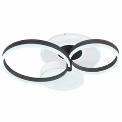 Luminaires Globo Lighting Plafonnier Globo JACK LED Blanc, 1 lumière, Télécommandes