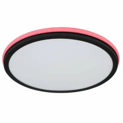 Luminaires Globo Lighting Plafonnier Globo JAXXI LED Noir, 2 lumières, Télécommandes, Changeur de couleurs