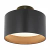 Luminaires Globo Lighting Plafonnier Globo JENNY LED Noir, 1 lumière* Éclairage Led