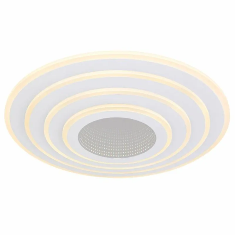 Luminaires Globo Lighting Plafonnier Globo JOCELYN LED Blanc, 1 lumière, Télécommandes