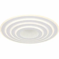 Luminaires Globo Lighting Plafonnier Globo JOCELYN LED Blanc, 1 lumière, Télécommandes