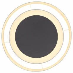 Lampes En Tissu-Luminaires Globo Lighting Plafonnier Globo JUDITH LED Blanc, 1 lumière