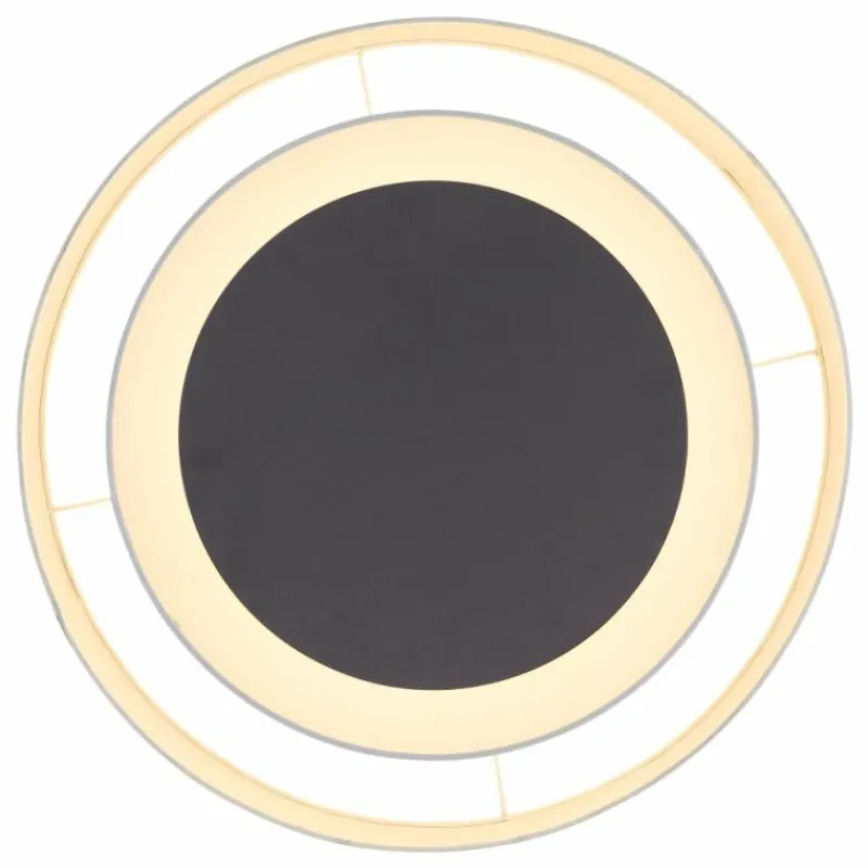 Lampes En Tissu-Luminaires Globo Lighting Plafonnier Globo JUDITH LED Blanc, 1 lumière