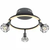 Luminaires Globo Lighting Plafonnier Globo JUTTA LED Noir, 1 lumière* Éclairage Led