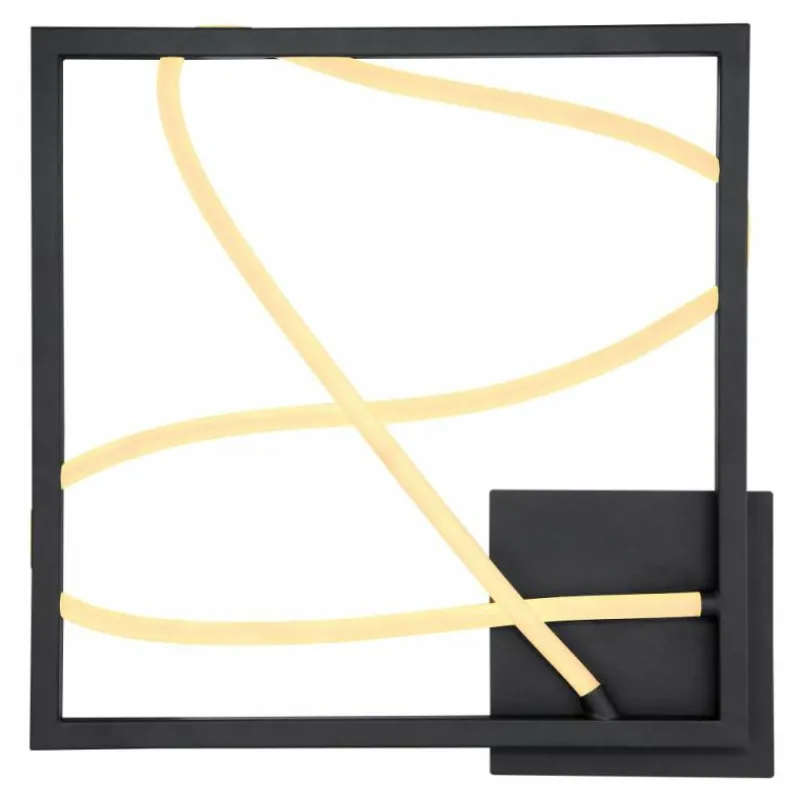 Luminaires Globo Lighting Plafonnier Globo KAIA LED Noir, 1 lumière* Éclairage Led