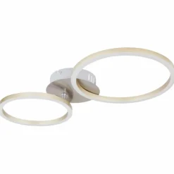 Luminaires Globo Lighting Plafonnier Globo KENDY LED Nickel mat, 1 lumière* Suspensions