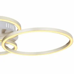 Luminaires Globo Lighting Plafonnier Globo KENDY LED Nickel mat, 1 lumière* Éclairage Led