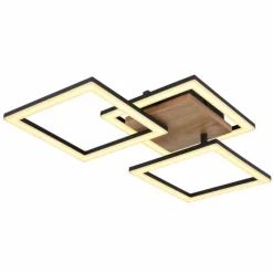 Luminaires Globo Lighting Plafonnier Globo KERRY LED Noir, 1 lumière* Éclairage Led