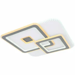 Luminaires Globo Lighting Plafonnier Globo KIQUE LED Blanc, 1 lumière