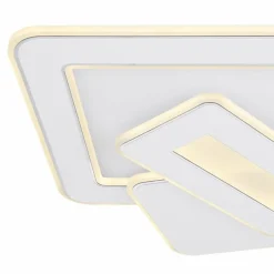 Luminaires Globo Lighting Plafonnier Globo KIQUE LED Blanc, 1 lumière