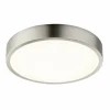 Luminaires Globo Lighting Plafonnier Globo KRULL LED Nickel mat, 1 lumière
