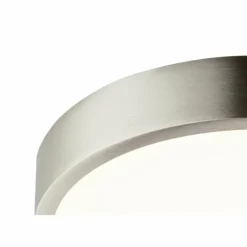 Luminaires Globo Lighting Plafonnier Globo KRULL LED Nickel mat, 1 lumière