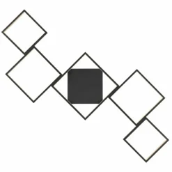 Luminaires Globo Lighting Plafonnier Globo KURIO LED Noir, 1 lumière, Télécommandes