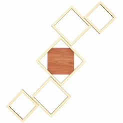 Lampes En Bois-Luminaires Globo Lighting Plafonnier Globo KURIO LED Noir, 1 lumière