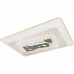 Luminaires Globo Lighting Plafonnier Globo LAMBRUS LED Blanc, 1 lumière