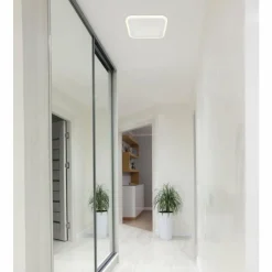 Luminaires Globo Lighting Plafonnier Globo LAMELA LED Blanc, 1 lumière* Éclairage Led