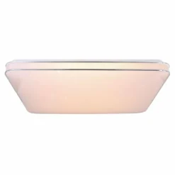 Luminaires Globo Lighting Plafonnier Globo LASSY LED Blanc, 1 lumière, Télécommandes