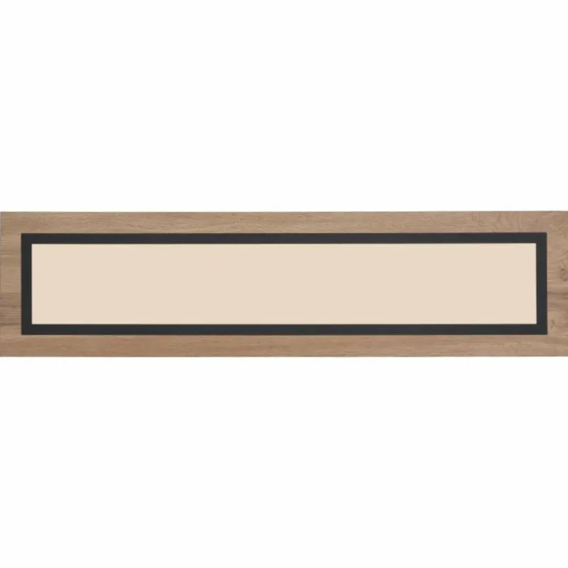 Lampes En Bois-Luminaires Globo Lighting Plafonnier Globo LEA LED Couleur bois, Noir, 1 lumière, Télécommandes