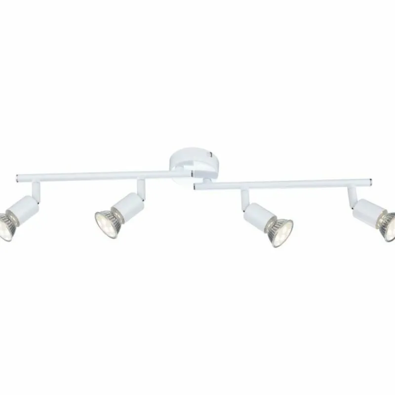 Luminaires Globo Lighting Plafonnier Globo LED Blanc, 4 lumières* Spots Et Projecteurs