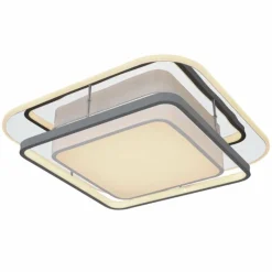 Luminaires Globo Lighting Plafonnier Globo LEOLA LED Blanc, 1 lumière