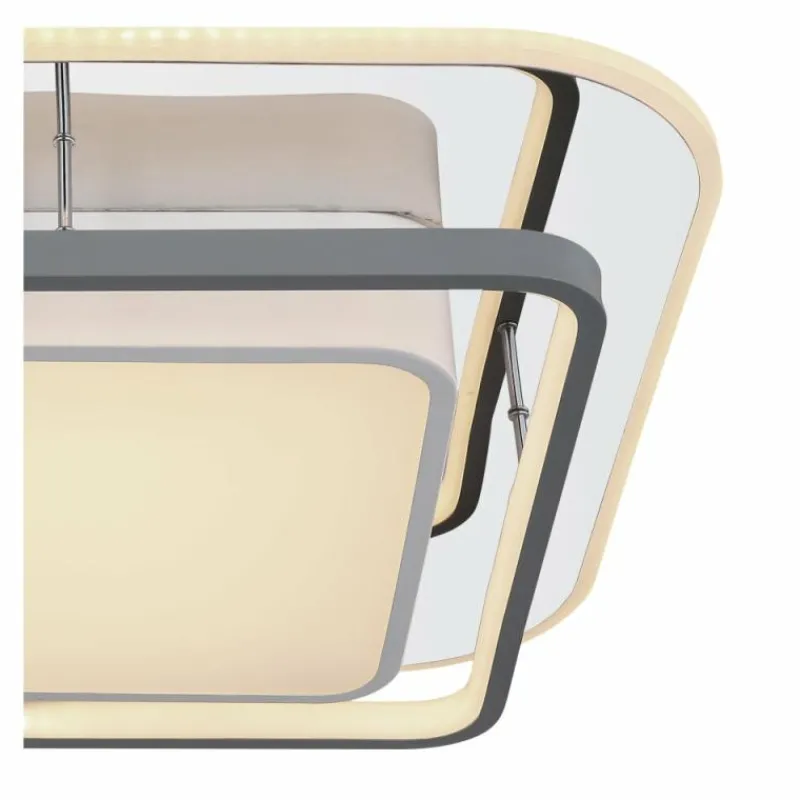 Luminaires Globo Lighting Plafonnier Globo LEOLA LED Blanc, 1 lumière