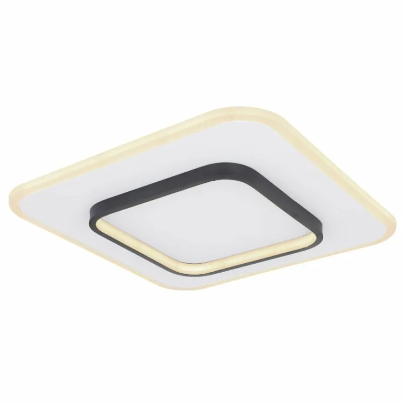 Luminaires Globo Lighting Plafonnier Globo LIMA LED Blanc, 1 lumière, Télécommandes